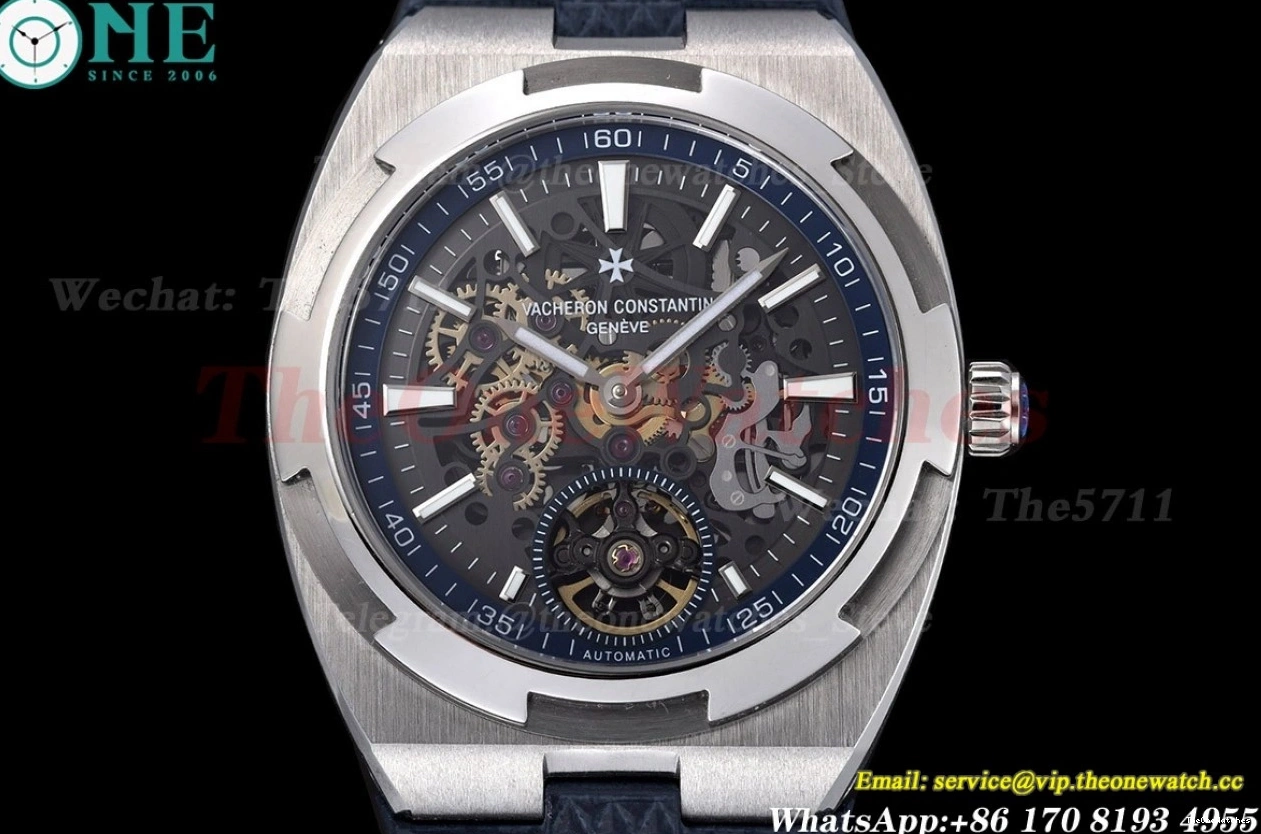 SS Overseas 6000V 41mm Skeleton Dial GDF RU A7500 0215